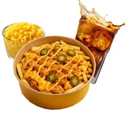 Chicki Pommes & Cheese Crispy Menü