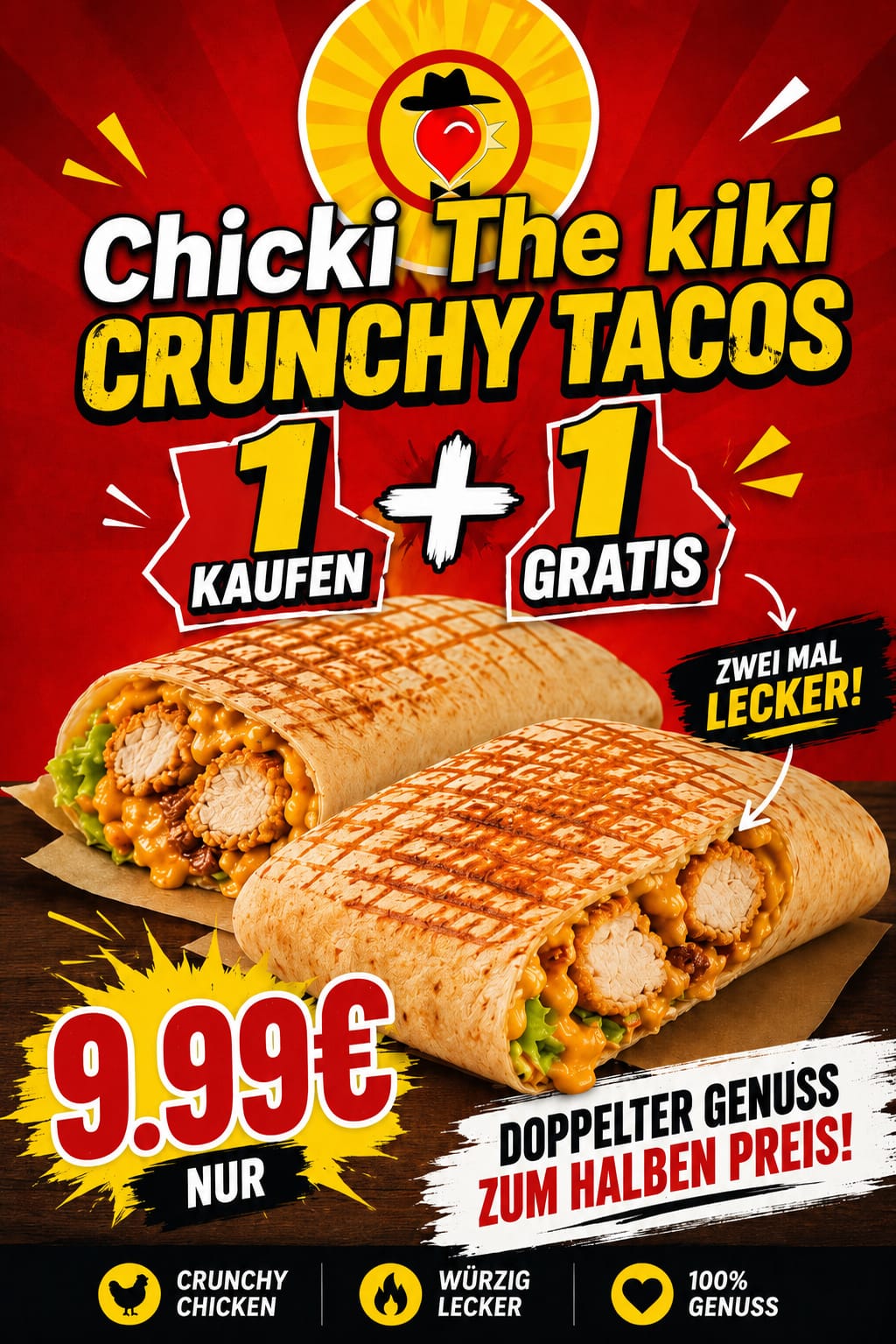 Tacos Angebot Buy 1 get 1